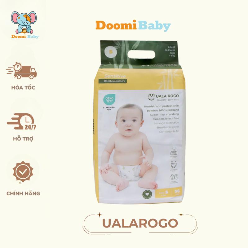 1 Bịch Bỉm UalaRogo Siêu Mềm Mại – Thấm Hút Tốt, Chống Tràn, An Toàn Cho Bé