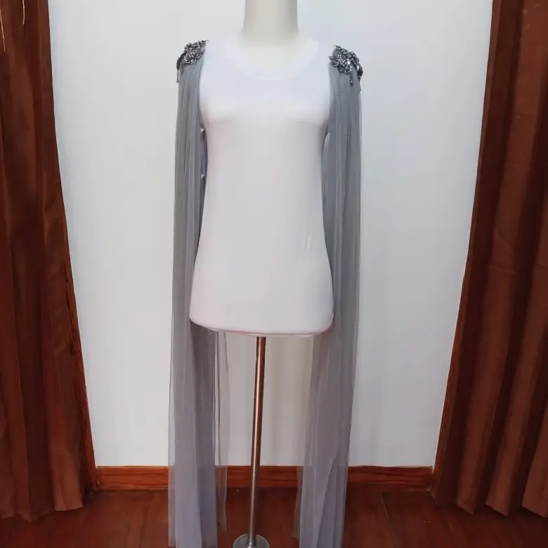 [ABU TUA] Sayap Pundak Kebaya Pengantin / Sayap Bahu / Slayer Pundak / Slayer Bahu