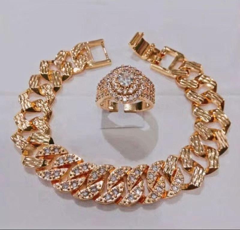Product Introduction of Gelang tangan sisik naga free cincin full mata Perempuan Bracelets 1