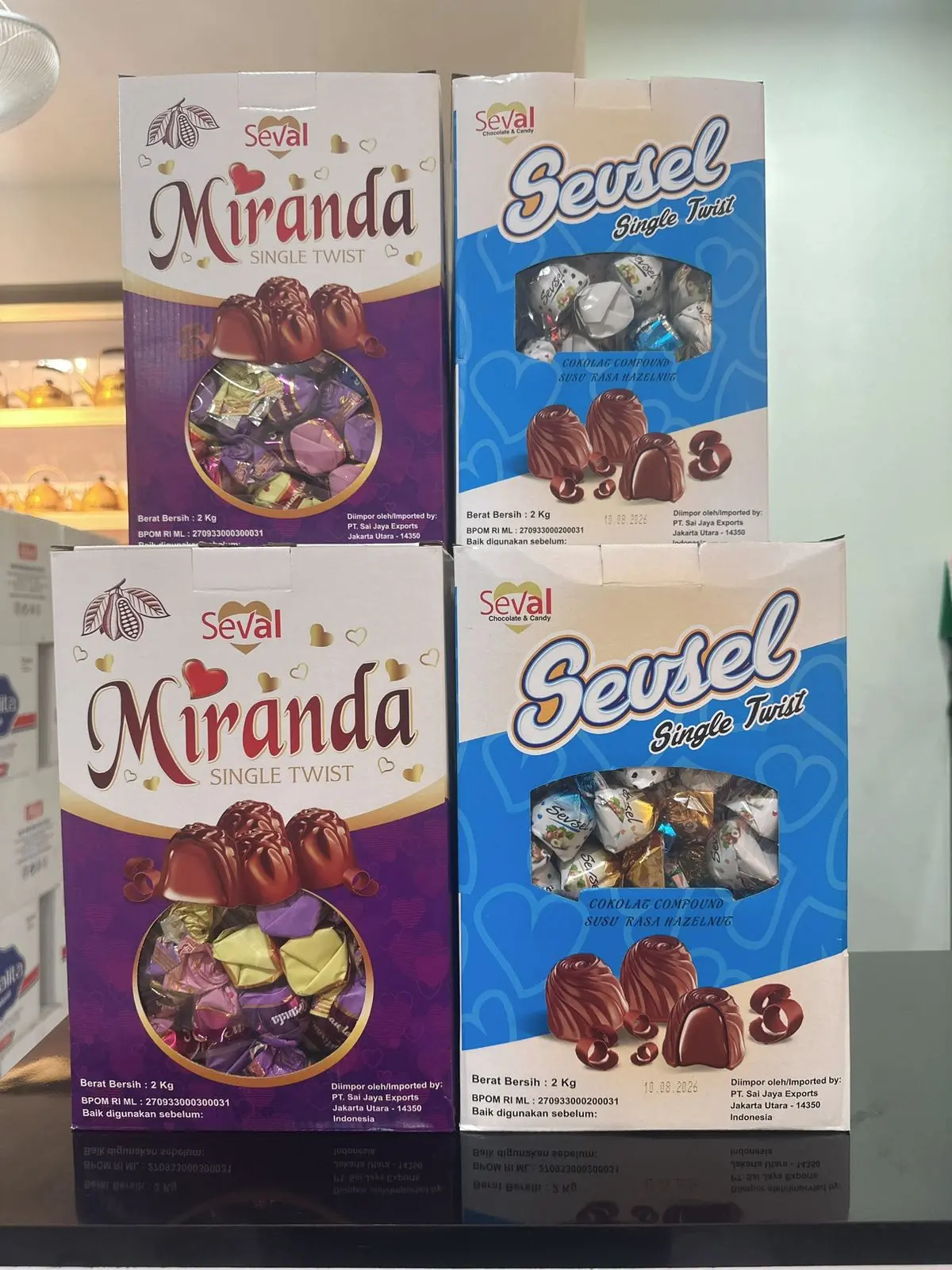 Cokelat Arab Turkey Mix 500g dan 1kg Makanan