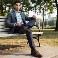 Gambar PAULMAY - Sepatu Formal Pria Milan 73 Brown dari Paulmay Kota Administrasi Jakarta Utara 4 Tokopedia