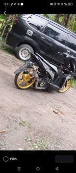 Product Review of Knalpot Samlong Original Alligator Halfblue New Emblem [ inlet 38 mm ] free triplat Nmax Aerox Beat Mio Scoopy Vario Pcx lexy Xride fino Fazio Freego dll Bracket Laser Motor Motorcycle from 𝕱**🖤 2