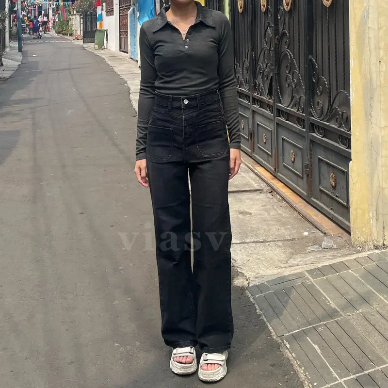 Viasvie - Mia Pocket Straight Jeans 3