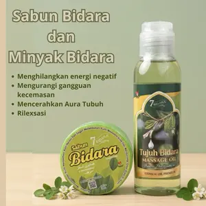 Sabun dan Minyak Daun Bidara Murni Tanpa Campuran isi 100 ml