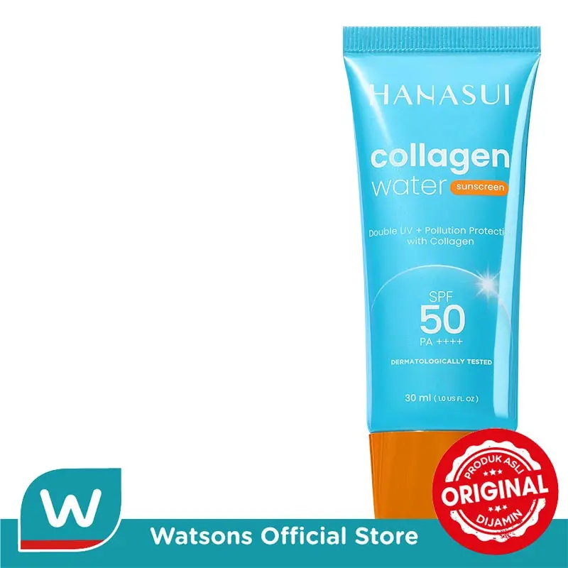 Hanasui Collagen Water Sunscreen SPF 50 Blue 30 gr 2