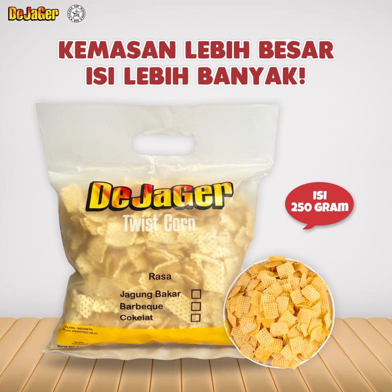 Dejager Net Rasa Barbeque Bakar Edisi Lebaran 1 pack isi 250 gram 1