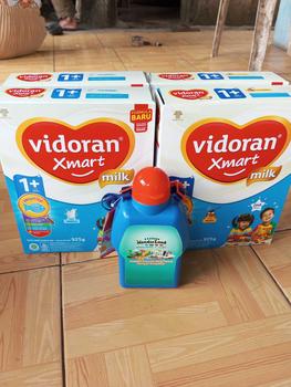 Product Review of Vidoran Xmart 1+ Susu Pertumbuhan All Variant [925 G/2 Box] - Bubuk (Exp : 01.2026) from E**n 3