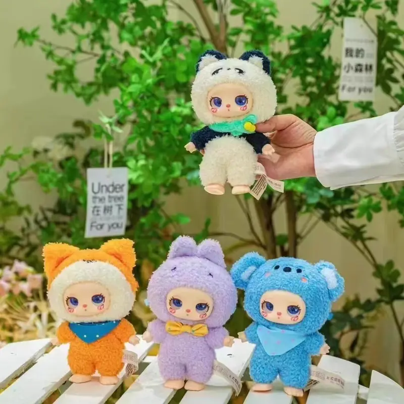 Hộp mù bí ẩn cho đồ chơi Nhồi Bông LIILA V2, Quà tặng hộp mù phổ biến, sở thú LIILA, Đồ chơi nhồi bông Vinyl, Ba túi mù cho bé 2