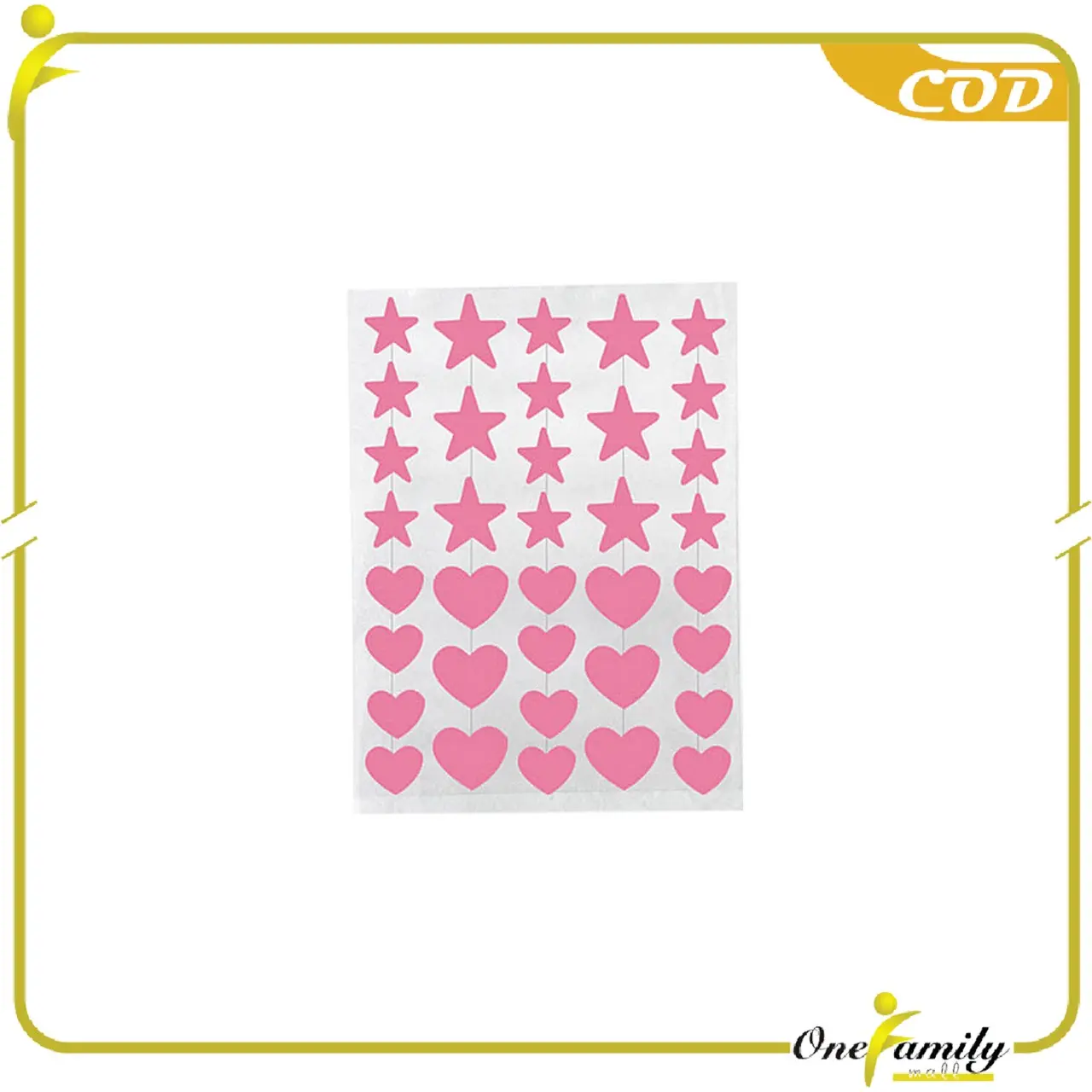 PINK STARLOVE-36PCS