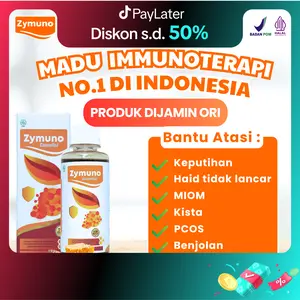 Madu Zymuno Original - Suplemen Kesehatan Herbal Immunoterapi No 1 Di Indonesia Murah -  1 Botol 200ml Halal BPOM
