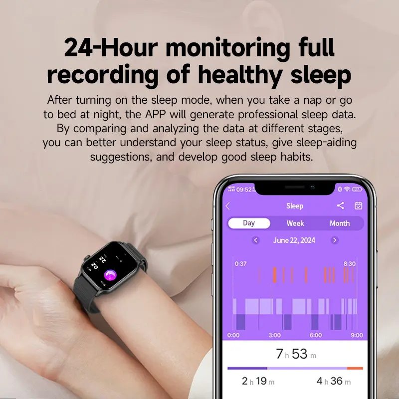 SKMEI B58 Jam pinta | Smartwatch wanita | AMOLED display | waterproof IP67 | Wireless Bluetooth phone call | Pengisian Daya Praktis | oksigen darah olahraga fitness | Fitur Khusus Wanita 5