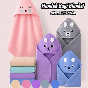 Handuk Topi Bayi Selimut Handuk Bayi Handuk Selimut Premium labeling