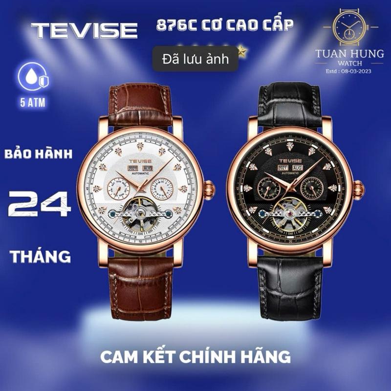 Đồng hồ cơ Tevise CAO CẤP, chạy full 5 lịch, thiết kế doanh nhân, sang trọng, đẳng cấp đồnghồcơ