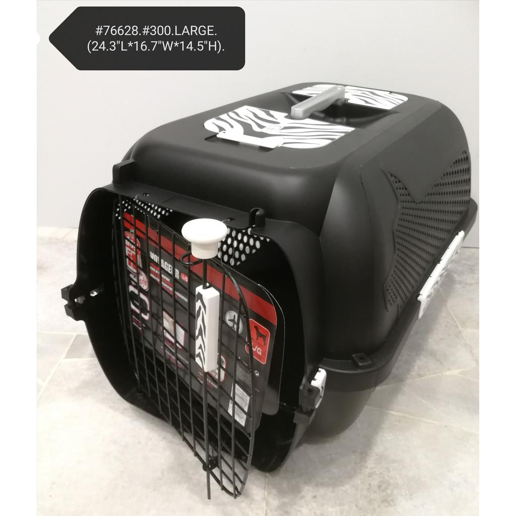 Dogit Catit Voyageur #300 Black Tiger Pet Cat Carrier Flight Cage Sangkar Kucing