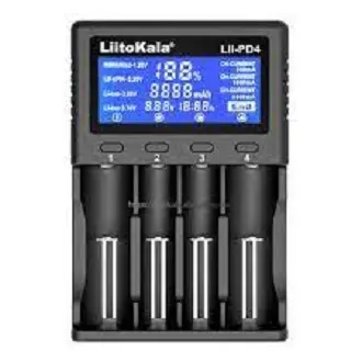 LiitoKala Lii-PD4 Battery Charger LCD Display for 18650 26650 18350 AA AAA 3.7V3.2V1.2V1.5V lithium NiMH Li-ion battery