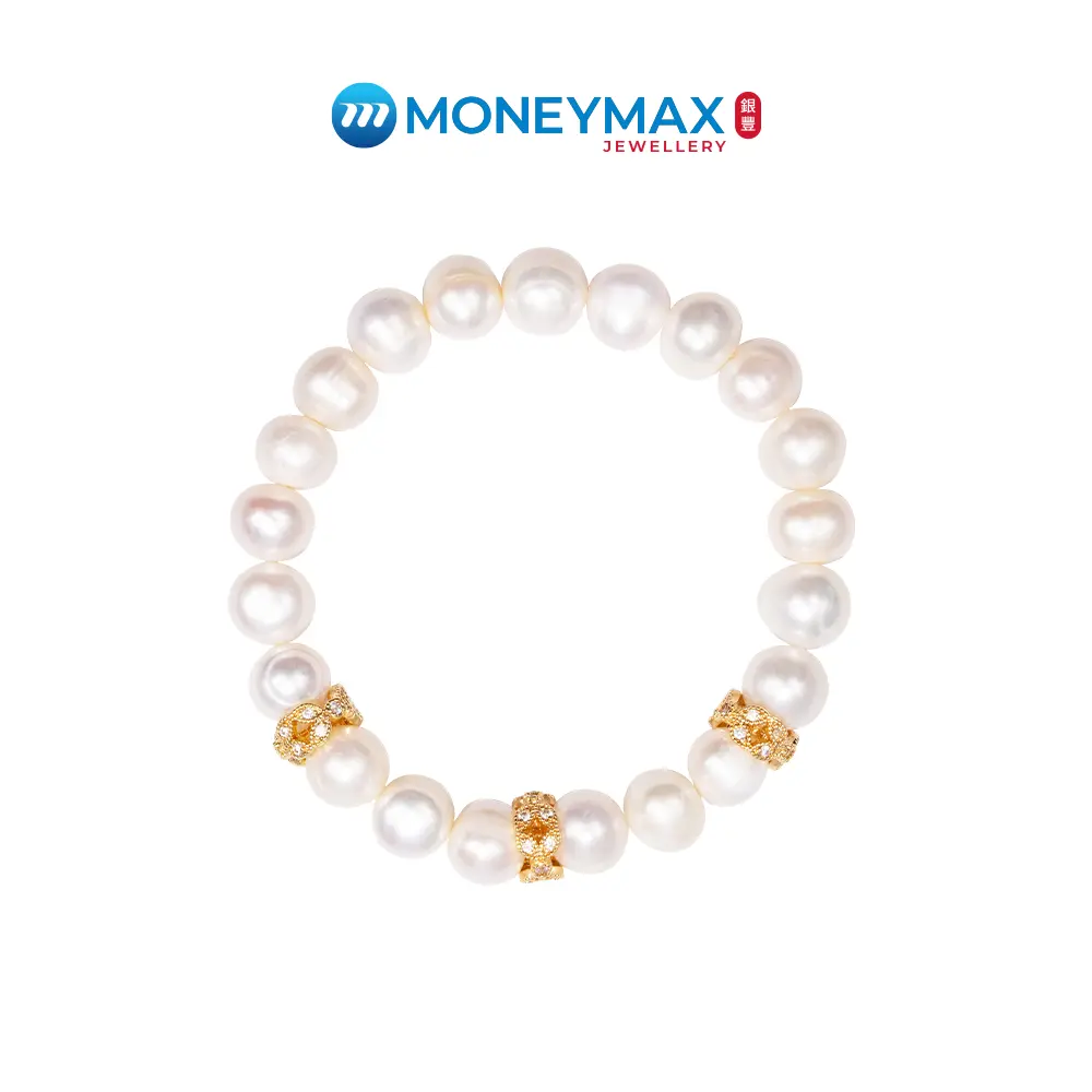 Sparkle Pearl Bracelet | MoneyMax Jewellery | MPB053