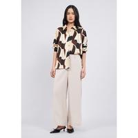 Gambar EXECUTIVE Regular Fit Culotte Pants 5-CLWKSG225L049 Beige - BEIGE, S dari Executive Indonesia Kota Bekasi 1 Tokopedia