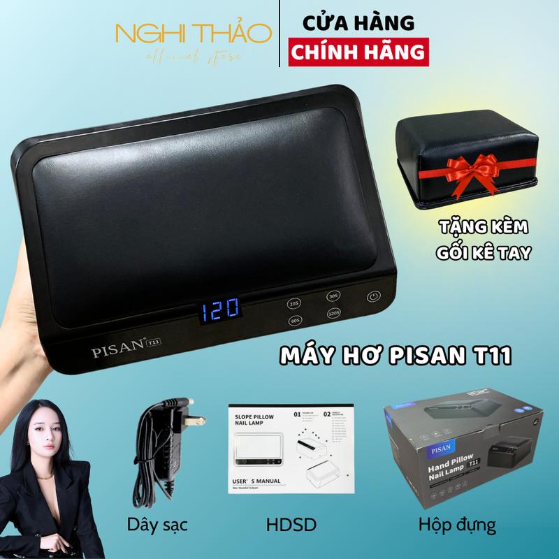 Máy hơ gel T11 PISAN nút cảm ứng có âm thanh 72W Màu Đen