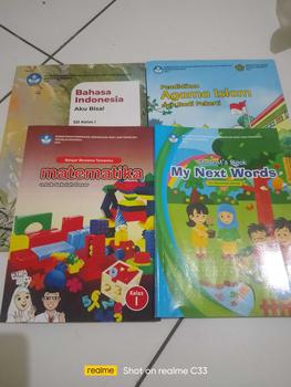 Product Review of Kumer buku siswa paket SD kelas 1  kurikulum merdeka (isi 4 buku) from D**i 0