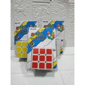 ( BISA COD ) PROMO 3x3 Kubus Full Color - Mainan Anak Magic Cube