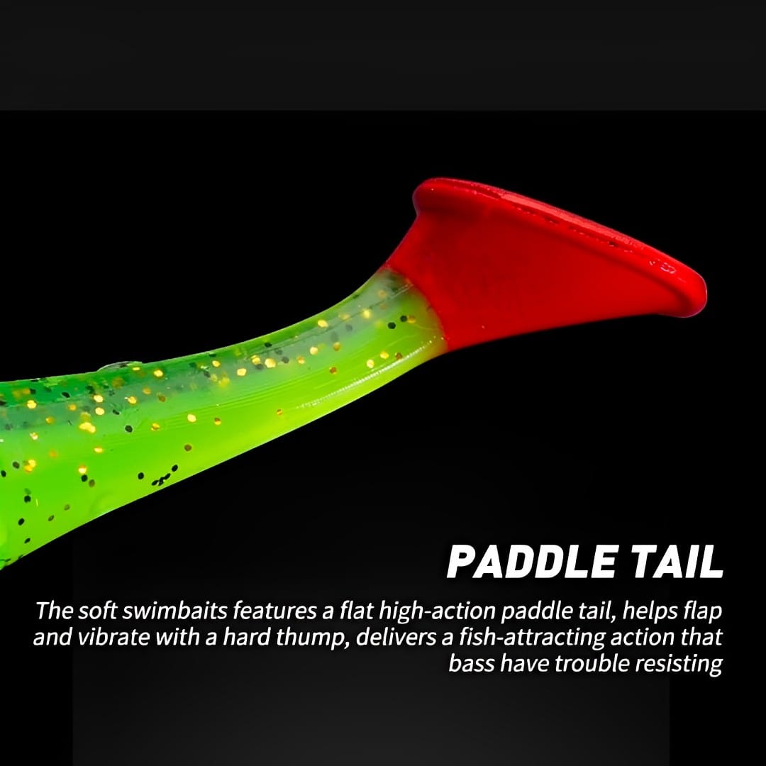 UMPAN CASTING SILINCER PADDLE POP UKURAN 8CM+HOOK