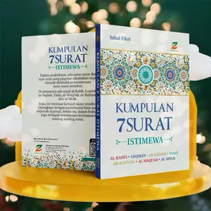 Kumpulan 7 Surat Istimewa : Yasin Alkahfi Sajdah Alwaqiah Arrahman Almulk Alwaqiah - Buku Saku Quran Ziyadbooks - Terjemah Latin Arab Indo Mushaf