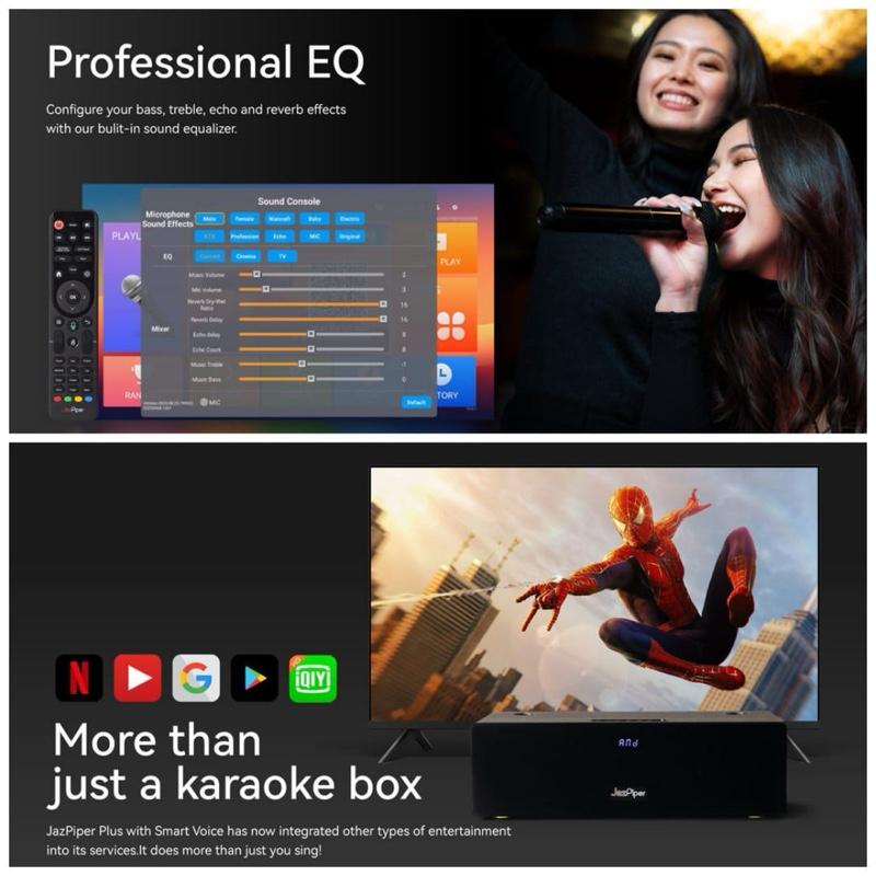 Product Introduction of JAZPIPER PRO | JAZPIPER PLUS V3 | JAZPIPER+ HOME KARAOKE SOUNDBAR 80