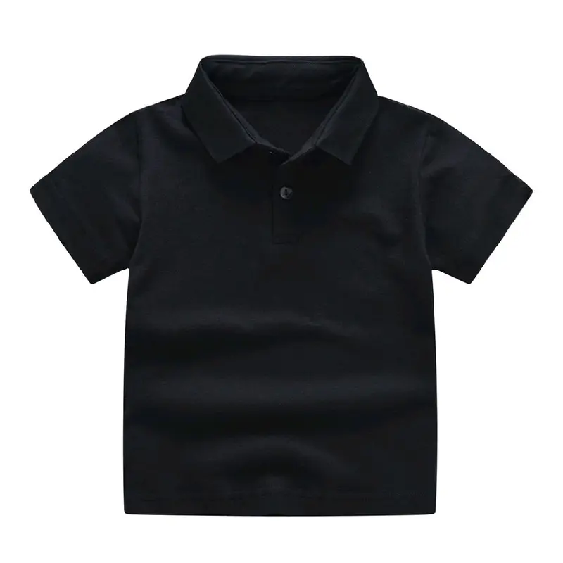 Kaos Kerah Polos Anak - Baju Atasan Anak laki-laki perempuan/Kaos kerah Polo Anak Usia 2-12 Tahun  Fashion Anak-Anak 0