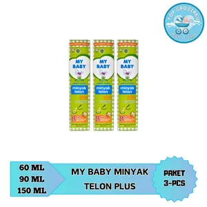 3-PCS MYBABY TELON HIJAU 60ML/90ML/150ML