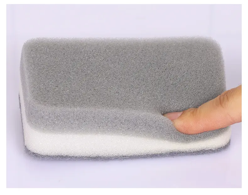 High Density Sponge Wipe / Decontamination Double-sided Cleaning Dishwashing Sponge / Kitchen Nano Clean Rub /Multi-Use Heavy Duty Scrub Sponge / Magic Cleaning Sponges / Scouring Supplies