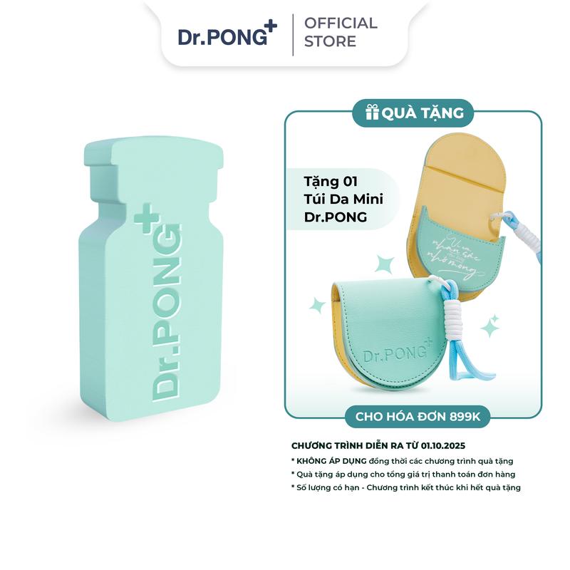 Xà phòng hỗ trợ giảm mụn lưng và hỗ trợ trắng da từ lưu huỳnh núi lửa Dr. PONG Natural Volcanic Sulphur 70g