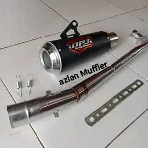 knalpot racing DPJ GP1 untuk motor Jupiter supra vega Revo dll
