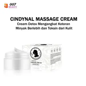 CINDYNAL Massage Cream Krim Alat Detoks Racun Wajah Purify Balance Natural Plant Extracts - 70gr