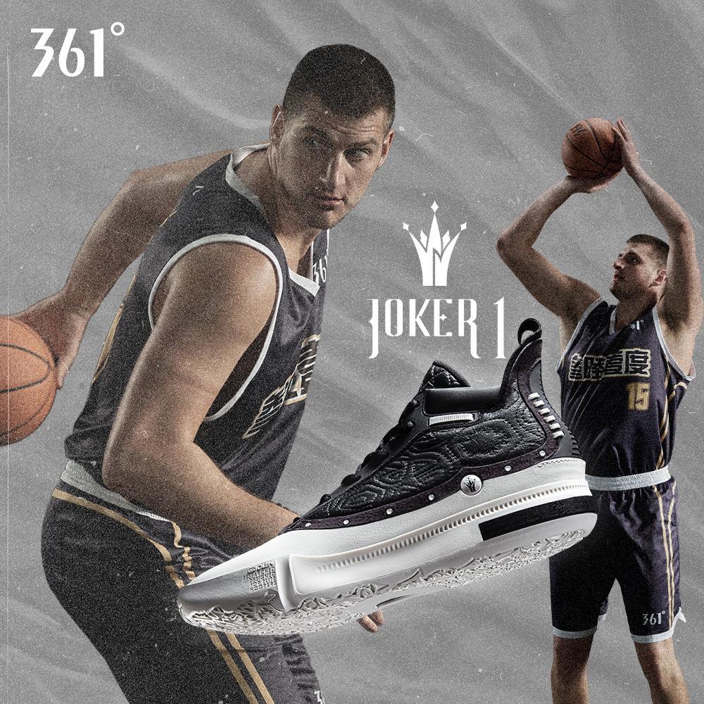 【361 degrees】joker1.0/se | SpongeBob Jokic รองเท้าบาสเก็ตบอลชาย รองเท้ากีฬา รองเท้ากีฬาผู้ชาย กันลื่