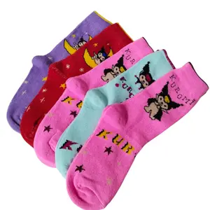 Kaos Kaki Anak Perempuan TK motif curomi 3 pasang Fashion