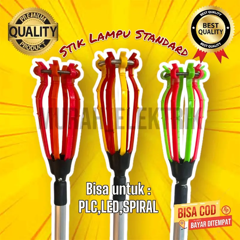 Stik Lampu 2m/Tongkat lampu 2m/Stik lampu warna warni /Tongkat lampu kecubung Murah 3