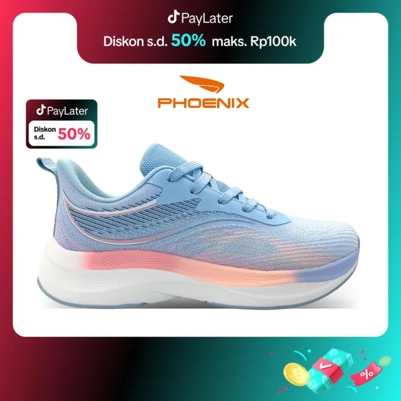 Phoenix Hazeera Sepatu Running Wanita - Tosca 0