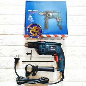 BOR LISTRIK / IMPACT DRILL 13 MM - Mesin Bor Tangan 13 mm Bolak Balik Cepat Lambat Bisa Tembok Besi dan Kayu