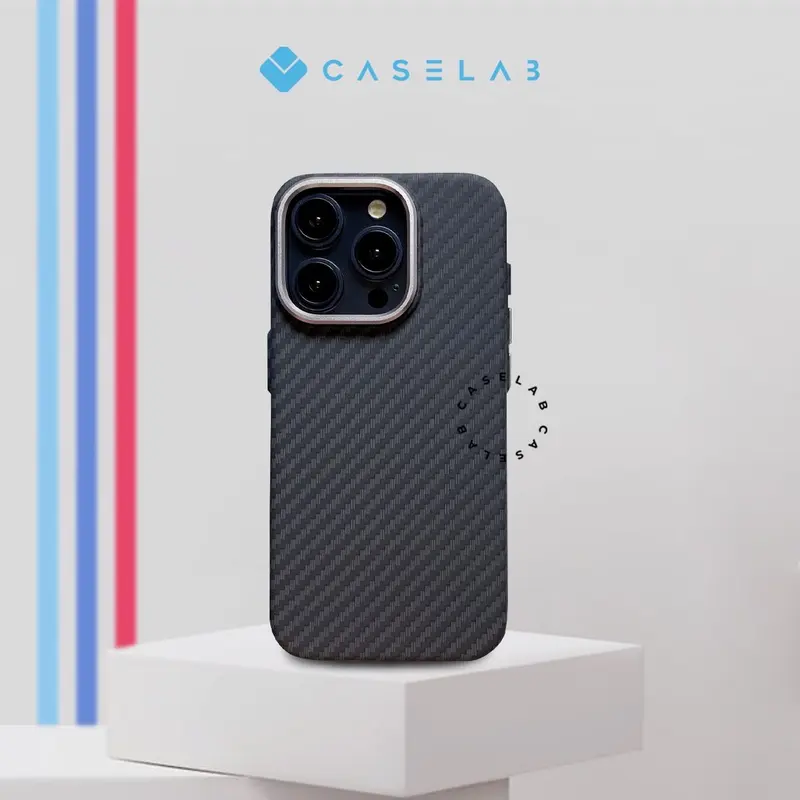 CASELAB - PIXEL CARBON M-CARBON MAGNETIC CASE PC COMPATIBLE FOR IP 16 PROMAX 16 PRO 16 16 E 15 PROMAX 15 PRO 15 14 PROMAX 14 PRO 14 13 PROMAX 13 PRO 13 12 PROMAX 12 PRO 12 11 HARDCASE M-CARBON Bumper PIXEL ARCTIX CARBON CASING PELINDUNG HANDPHONE Cover 3