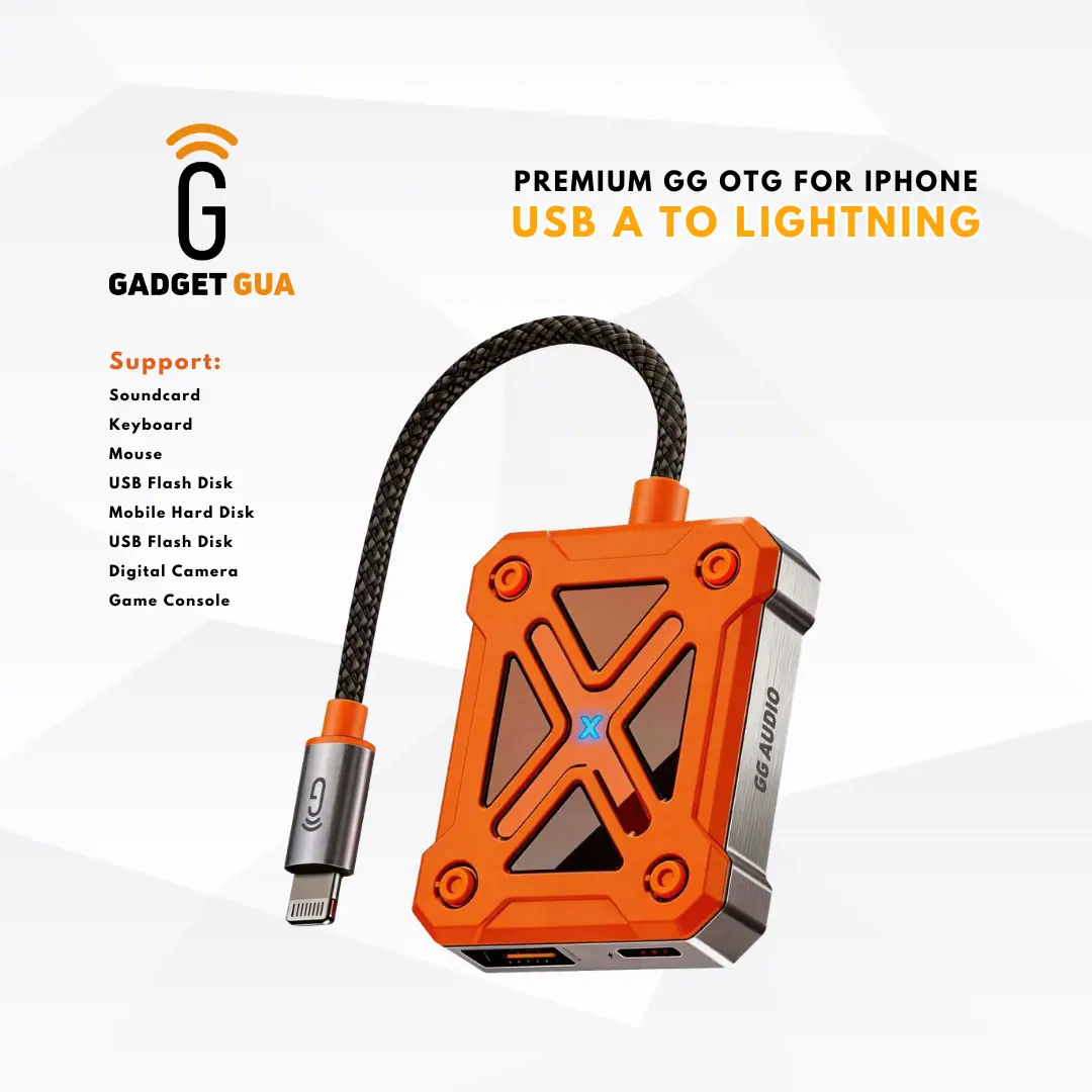 PREMIUM GG OTG LIGHTNING FOR IPHONE with Charging Port