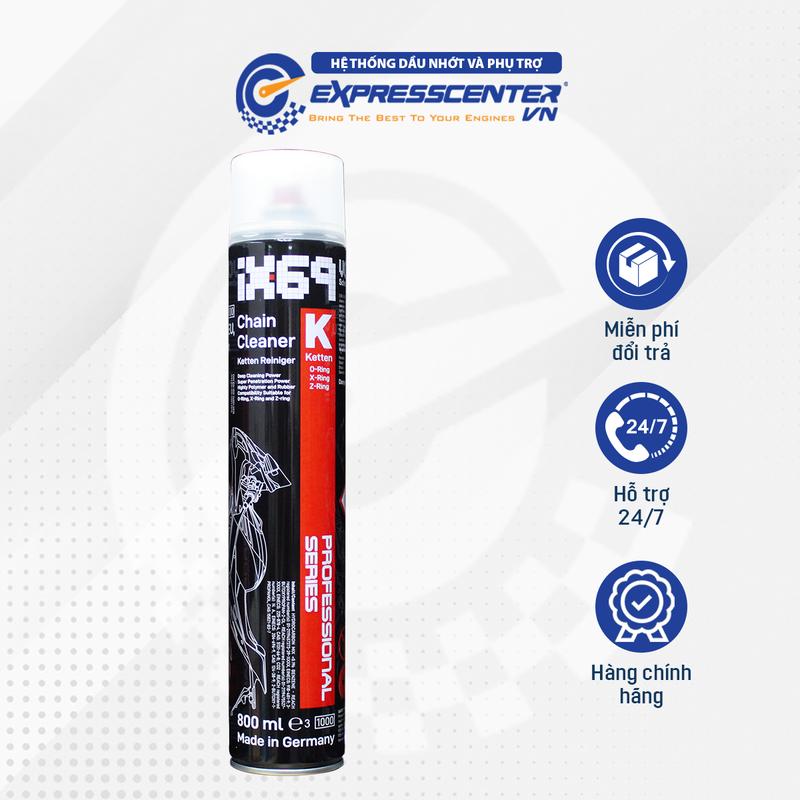  Vệ sinh sên Voltronic IX69K Chain Cleaner chai lớn 800ml 