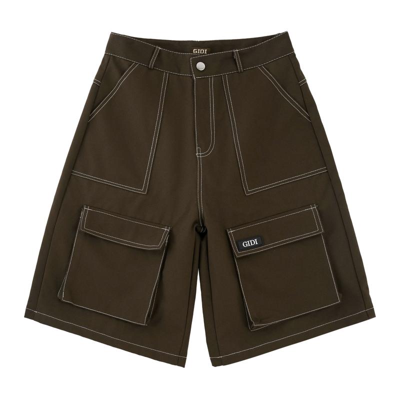 _Quần Short kaki NOKI Pocket Túi Hộp form lửng phối Cá Tính Phong Cách Nam Nữ…