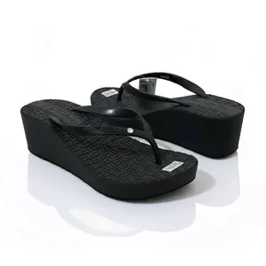 LOZTA Sandal 5cm Wanita Wedges Jepit Karet Empuk Firless 01 Series Sandal Wedge