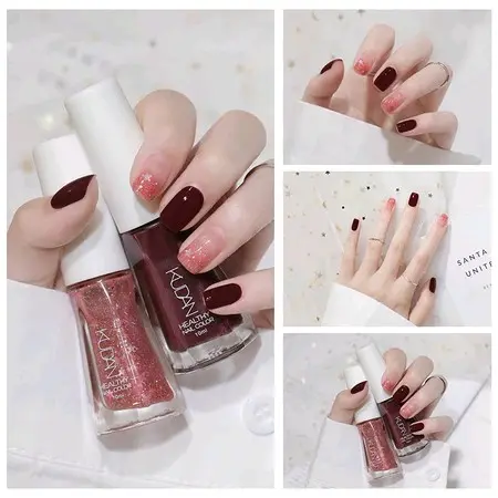 KUDAN Healthy Nail Color Kutek Halal Peel Off Bisa Dikelupas 2