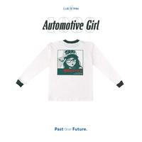 Gambar AUTOMOTIVE GIRL CLUB OF 1986 LONG SLEEVE T-SHIRT / Kaos Retro Vintage FOREST GREEN WHITE - M dari Club of 1986 Kota Bandung 3 Tokopedia