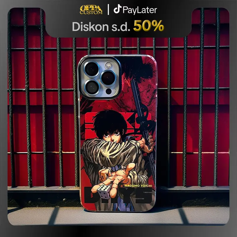 Premium Feather Case Anime SAKAMOTO DAYZ - NAGUMO YOICHI Edition Oppa Custom - Casing Softcase Oppacustom 0