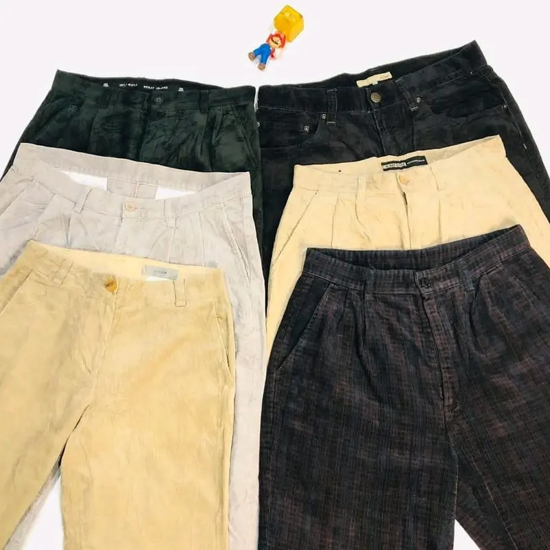 link live celana corduroy,celana corduroy gombrong, kulot,celana bahan,celana jeans Panjang 0