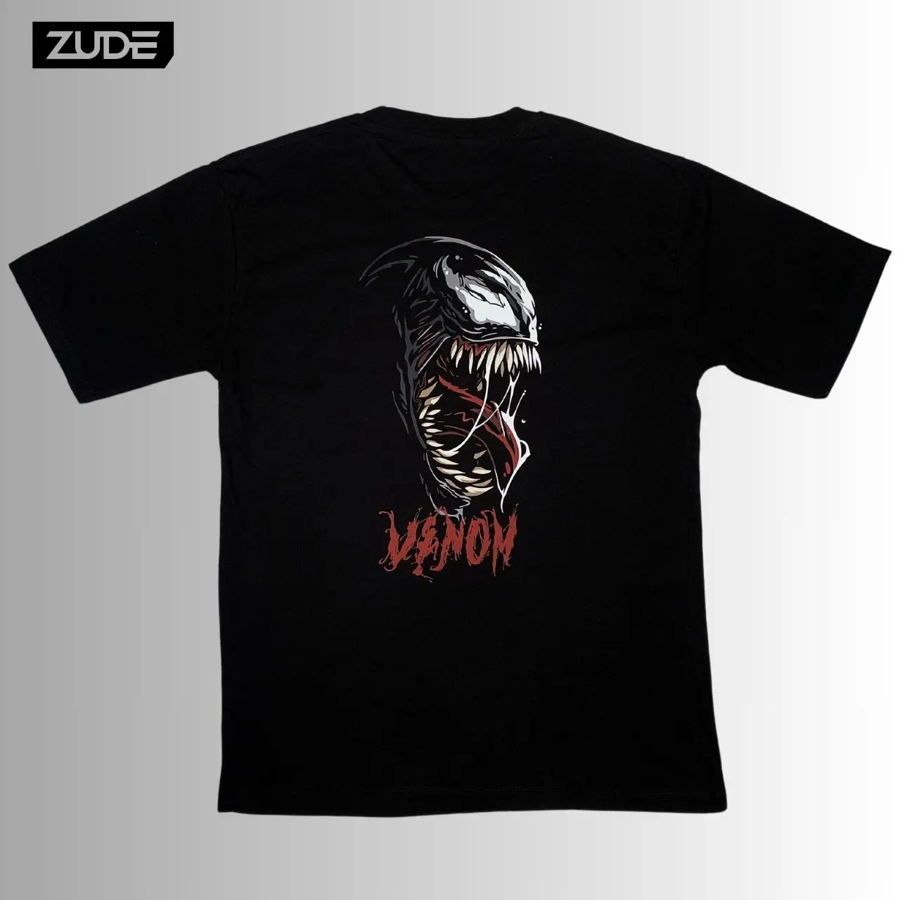 Kaos Tshirt ZUDE Venom Symbiote Head