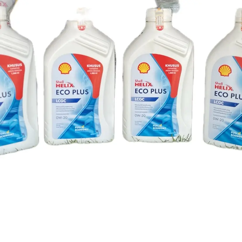 Oli Mesin Shell Helix ECO Plus LCGC 0W-20 1 Liter Asli 100% - Car, Engine