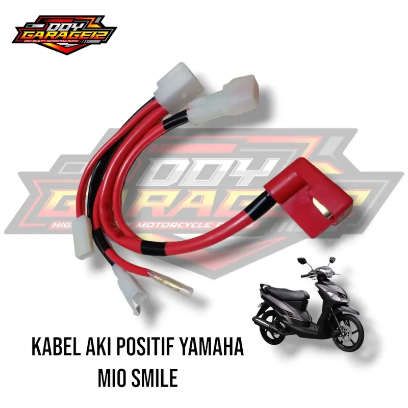 KABEL PLUS POSITIF KABEL MIN MASA KABEL DINAMO YAMAHA MIO SMILE 28D 1